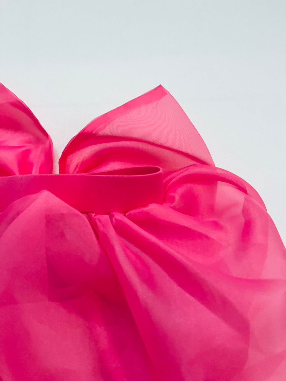 FUSTA  CU FUNDA MARE,  ORGANZA barbiepink [6]