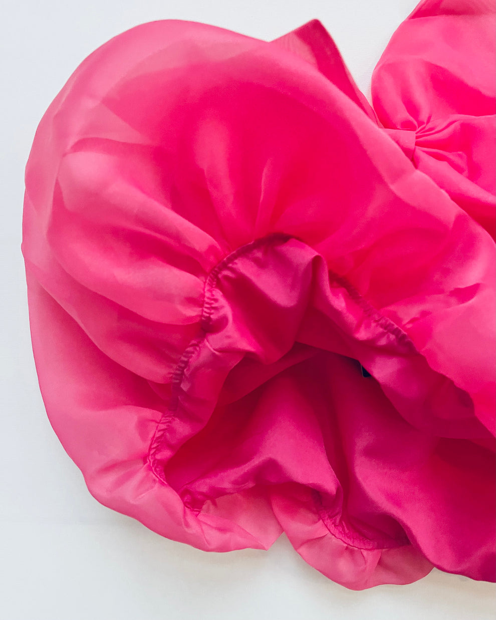FUSTA  CU FUNDA MARE,  ORGANZA barbiepink [7]