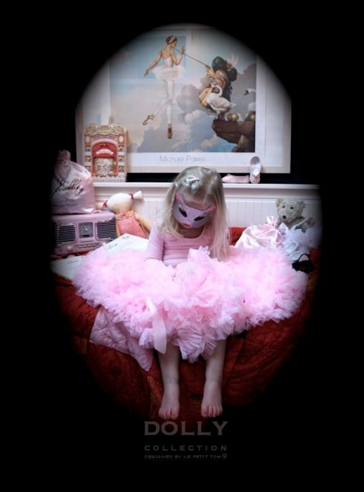 Fusta Tutu Pettitskirt + Tutu pentru păpușă + rucsac de balet de marcă [4]