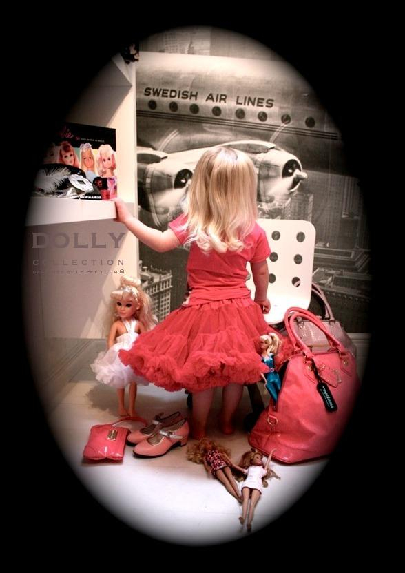 Fusta Tutu Pettitskirt + Tutu pentru păpușă + rucsac de balet de marcă [5]
