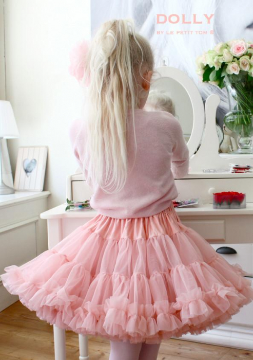 Fusta Tutu Pettitskirt + Tutu pentru păpușă + rucsac de balet de marcă [2]