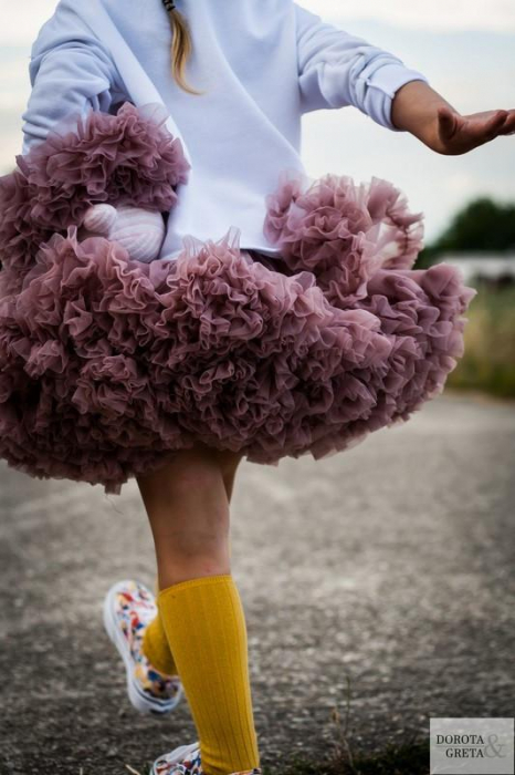 Fusta Tutu Pettitskirt + Tutu pentru păpușă + rucsac de balet de marcă [3]