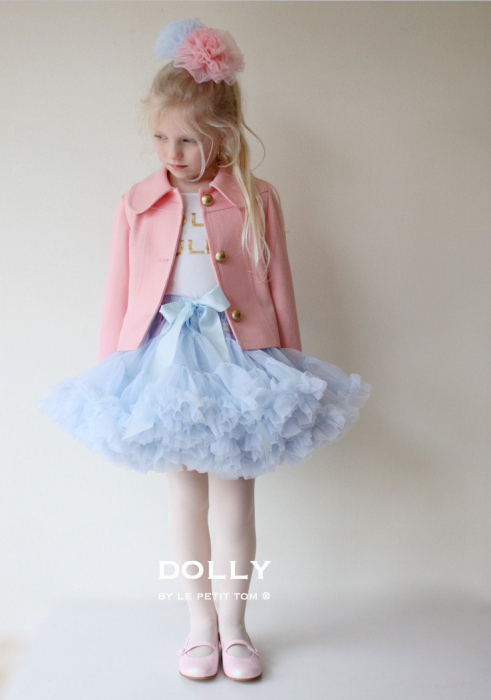 Fusta Tutu Pettitskirt + Tutu pentru păpușă + rucsac de balet de marcă [3]