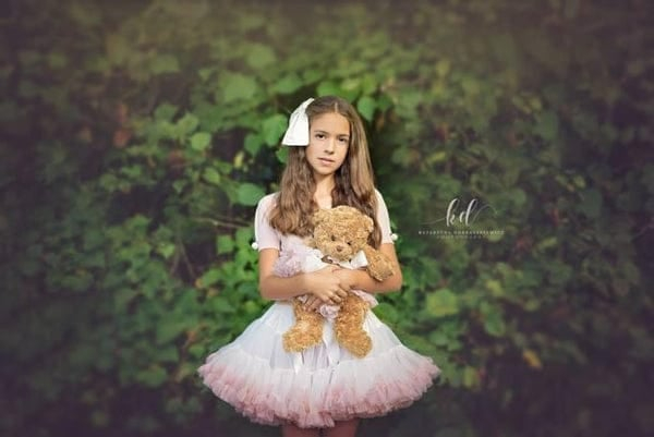 Fusta Tutu Pettitskirt + Tutu pentru păpușă + rucsac de balet de marcă [5]