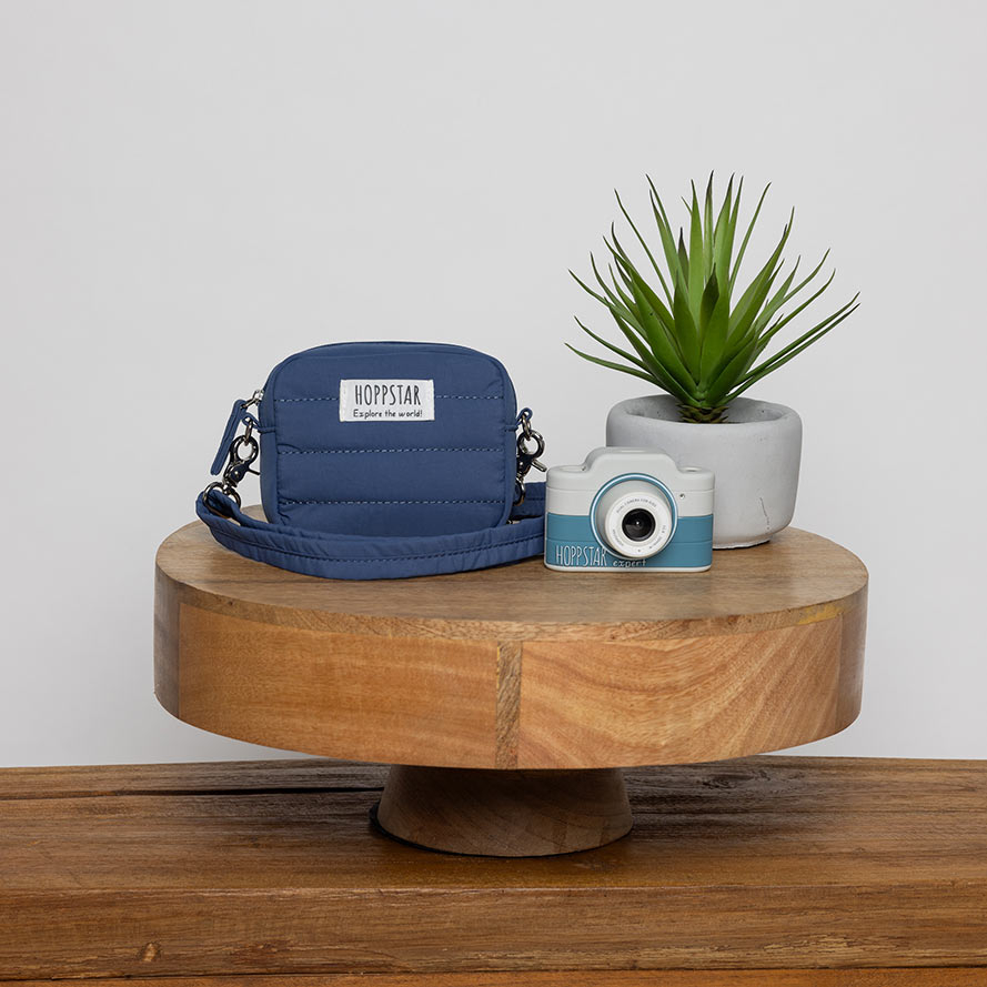Geanta MINI pentru aparatul foto Rookie si Exper – Hoppstar NAVY [2]