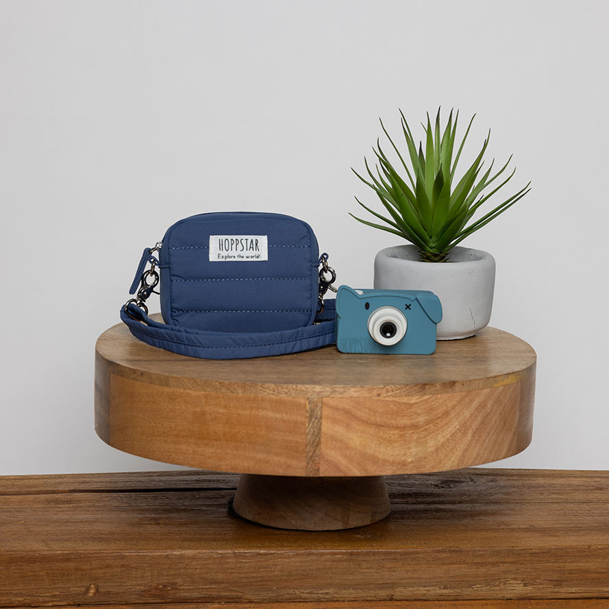 Geanta MINI pentru aparatul foto Rookie si Exper – Hoppstar NAVY [3]