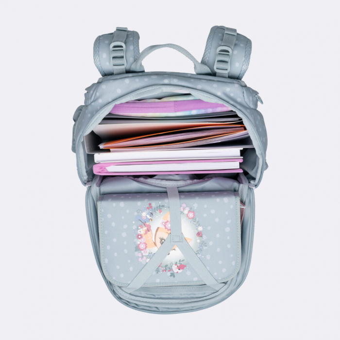 Ghiozdan, rucsac ergonomic cu perna de aer, Active Air FLX,  Forest Deer Dusty Mint [10]