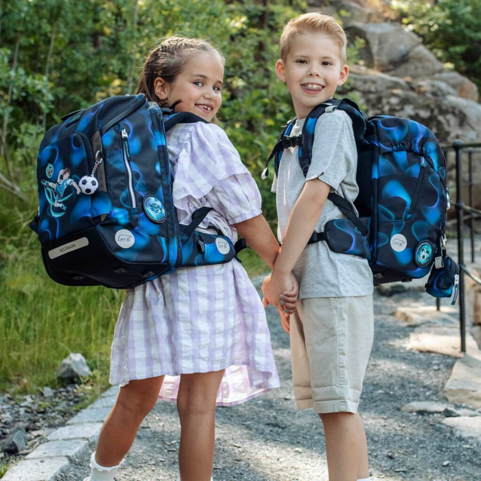 Ghiozdan, rucsac ergonomic cu perna de aer, Active Air FLX, Magic League [14]