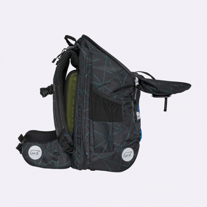 Ghiozdan, rucsac ergonomic cu perna de aer, Active Air FLX, Panther [9]