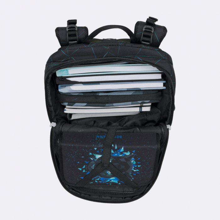 Ghiozdan, rucsac ergonomic cu perna de aer, Active Air FLX, Panther [10]