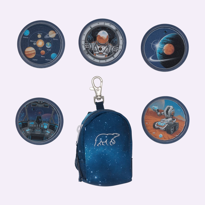 Ghiozdan, rucsac ergonomic cu perna de aer, Active Air FLX,  Space Mission [13]