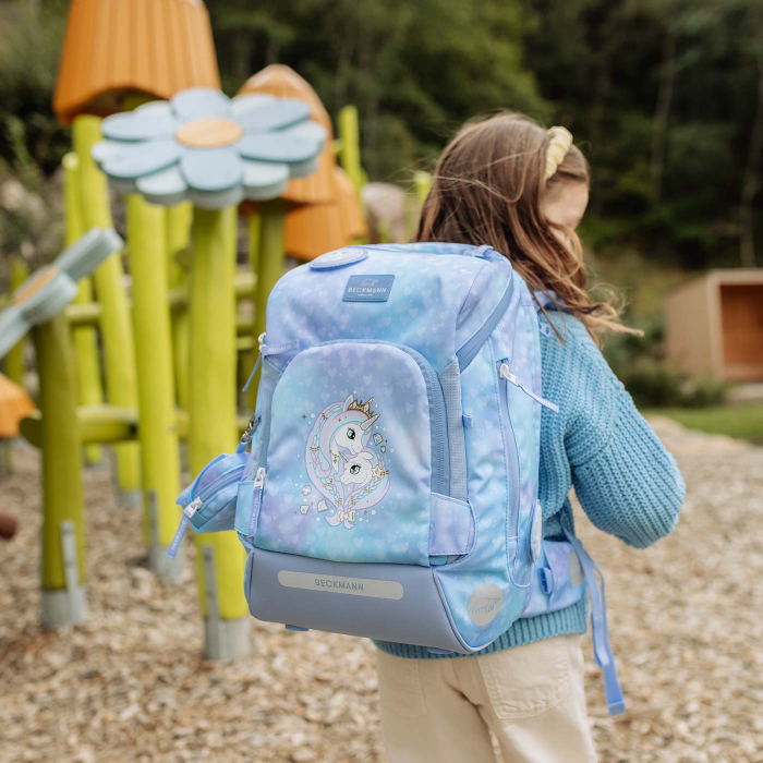 Ghiozdan, rucsac ergonomic cu perna de aer, Active Air FLX, Unicorn Princess Ice Blue [12]