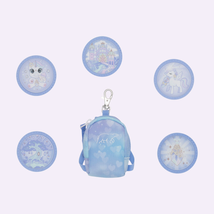 Ghiozdan, rucsac ergonomic cu perna de aer, Active Air FLX, Unicorn Princess Ice Blue [11]