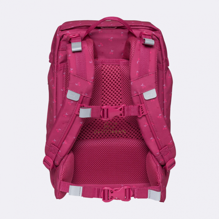 Ghiozdan, rucsac ergonomic pentru școală, Clasic, Cherry [6]
