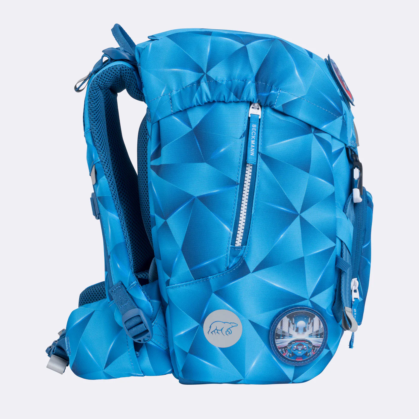 Ghiozdan Classic - Classic, Blue Lightning [4]