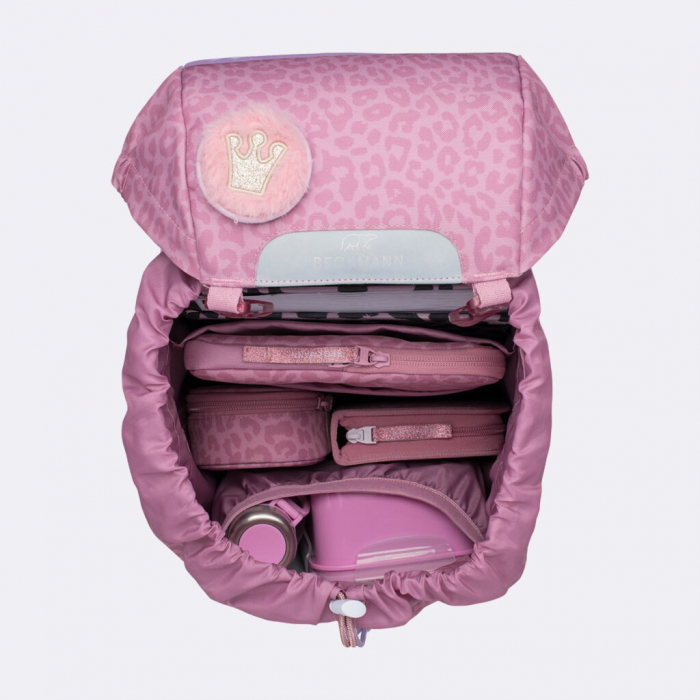 Ghiozdan, rucsac ergonomic pentru școală, Clasic, Furry [9]