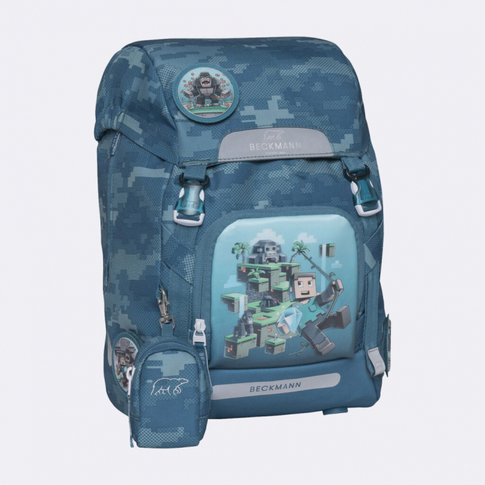 Ghiozdan, rucsac ergonomic pentru școală, Clasic, Jungle Game [5]