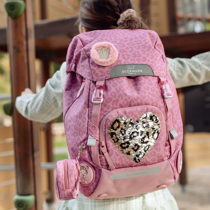 Ghiozdan, rucsac ergonomic pentru scoală , Clasic Maxi, Furry [9]