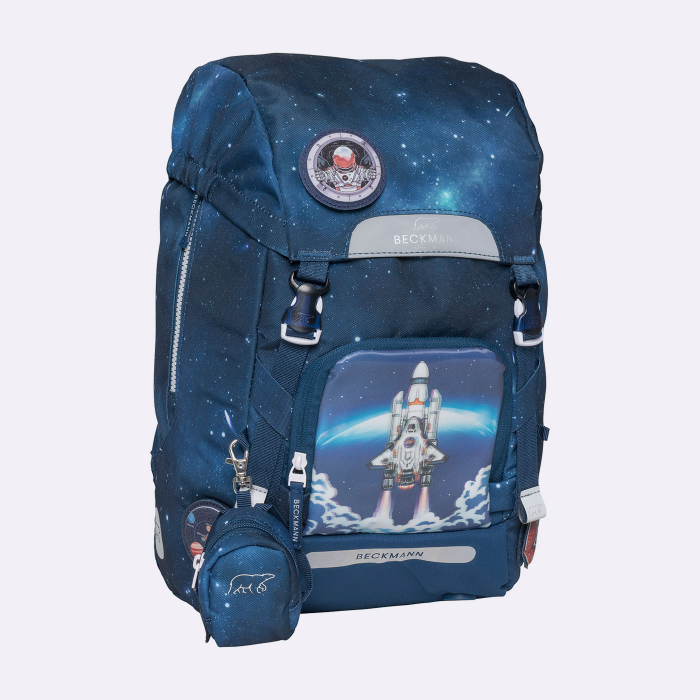 Ghiozdan, rucsac ergonomic pentru școală, Clasic Maxi, Space Mission [4]