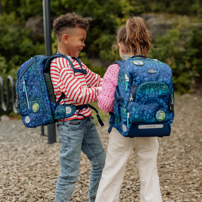 Ghiozdan, rucsac ergonomic cu perna de aer, Active Air FLX, Science [11]