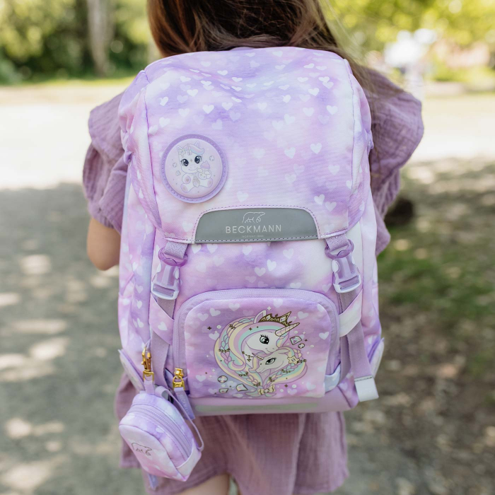 Ghiozdan, rucsac ergonomic pentru școală, Clasic, Unicorn Princess Purple [13]