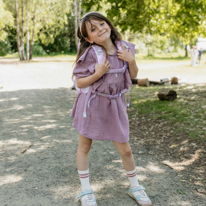 Ghiozdan, rucsac ergonomic pentru școală, Clasic, Unicorn Princess Purple [14]