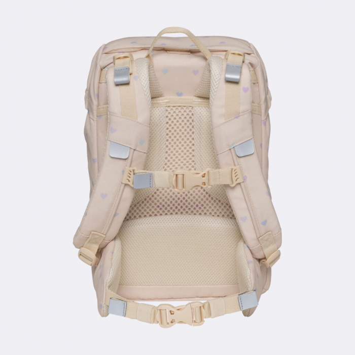 Ghiozdan, rucsac ergonomic școală, Clasic, Yellow Heart [5]