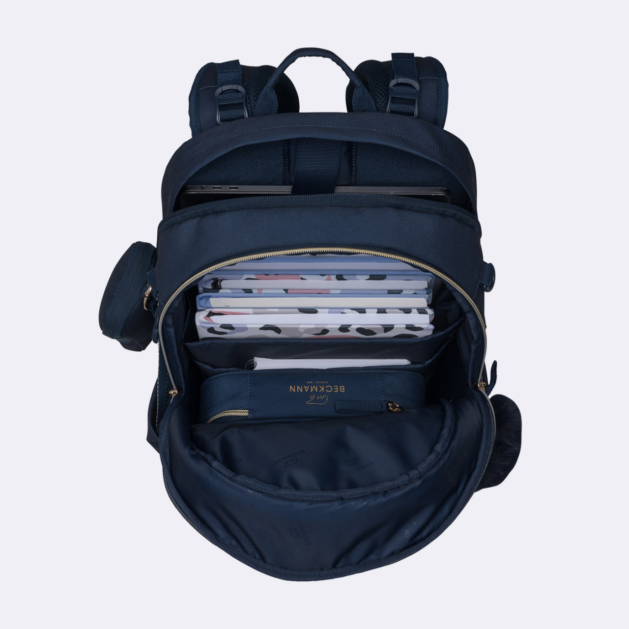 Ghiozdan, rucsac ergonomic, Sport Air, Blue Gold [10]