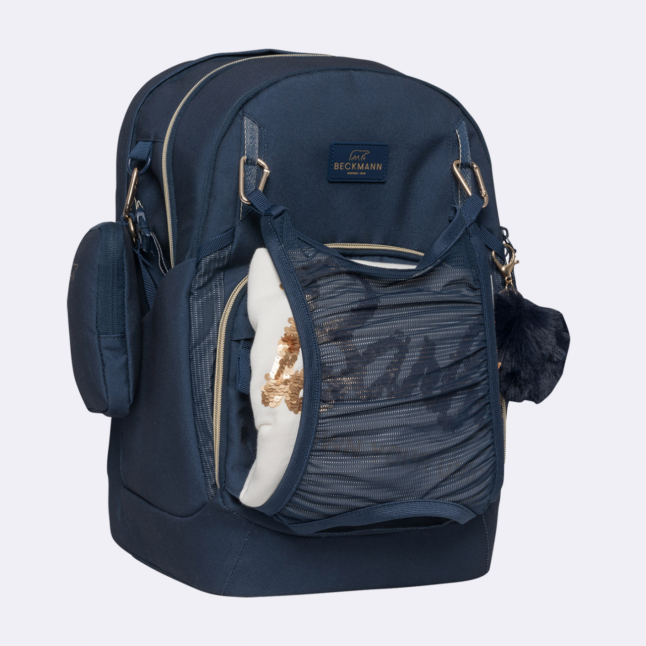 Ghiozdan, rucsac ergonomic, Sport Air, Blue Gold [8]