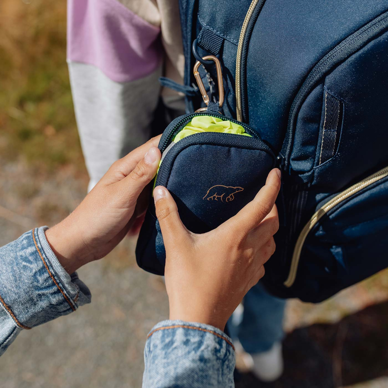 Ghiozdan, rucsac ergonomic, Sport Air, Blue Gold [15]