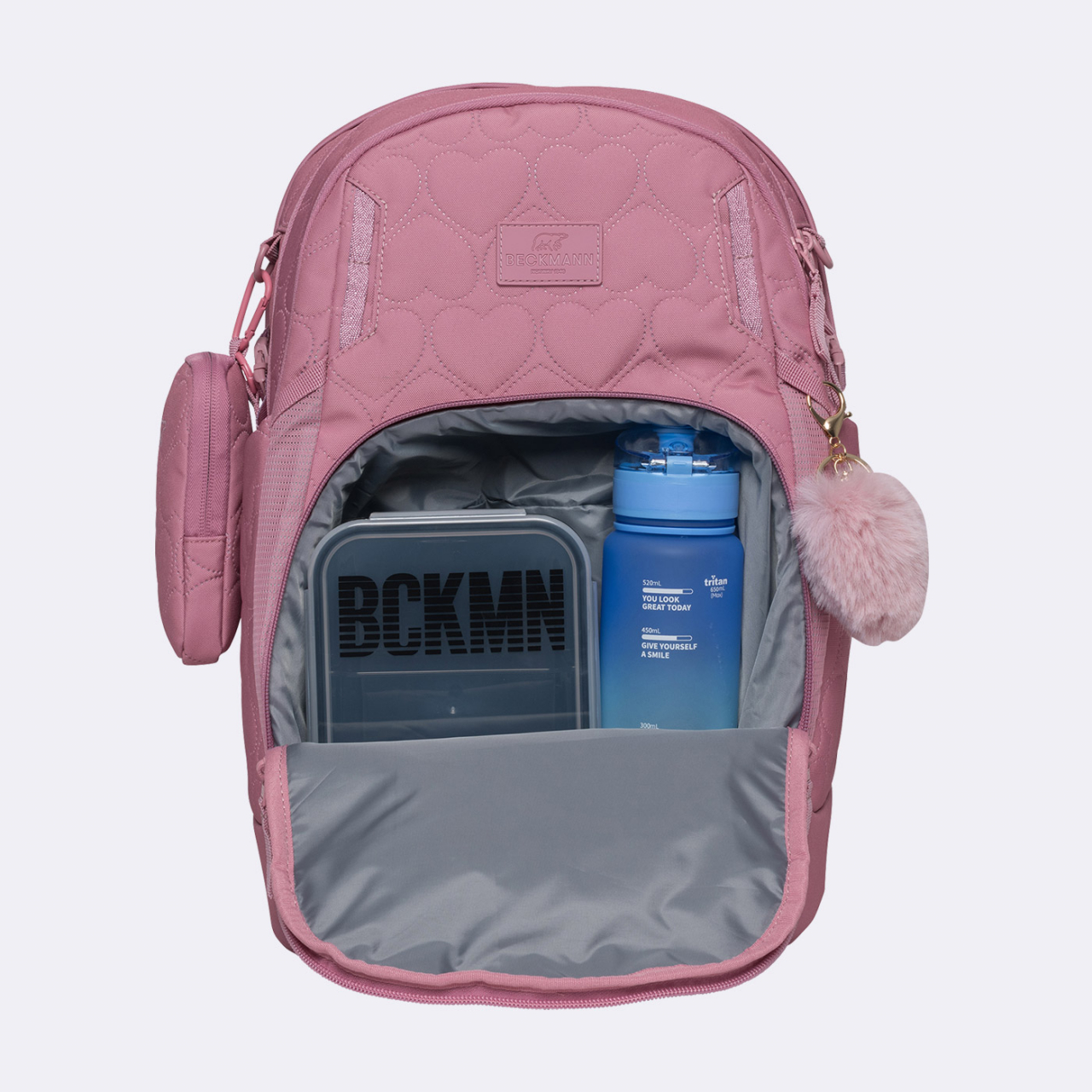 Ghiozdan, rucsac ergonomic, Sport Air, Padded heart rose [7]