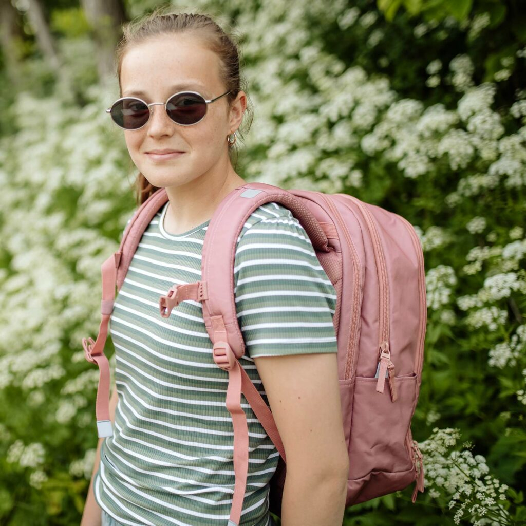 GHIOZDAN, RUCSAC ERGONOMIC, 26L, URBAN MIDI, ASH ROSE [12]