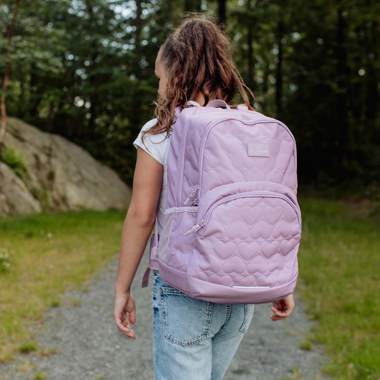 GHIOZDAN, RUCSAC ERGONOMIC, 30L, SPORT JUNIOR Padded Hearts [12]