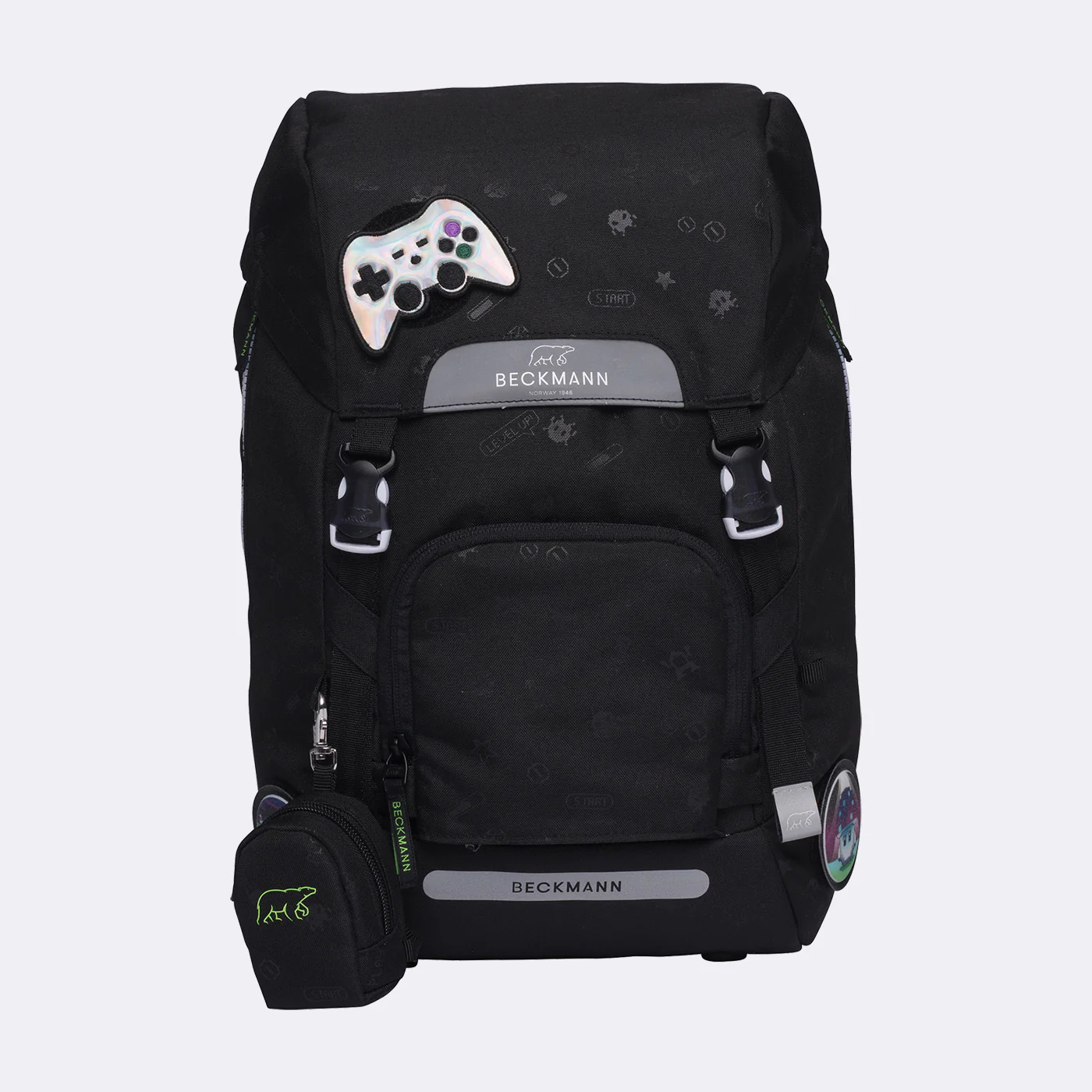 Ghiozdan, rucsac ergonomic Classic Maxi - Pixel [4]