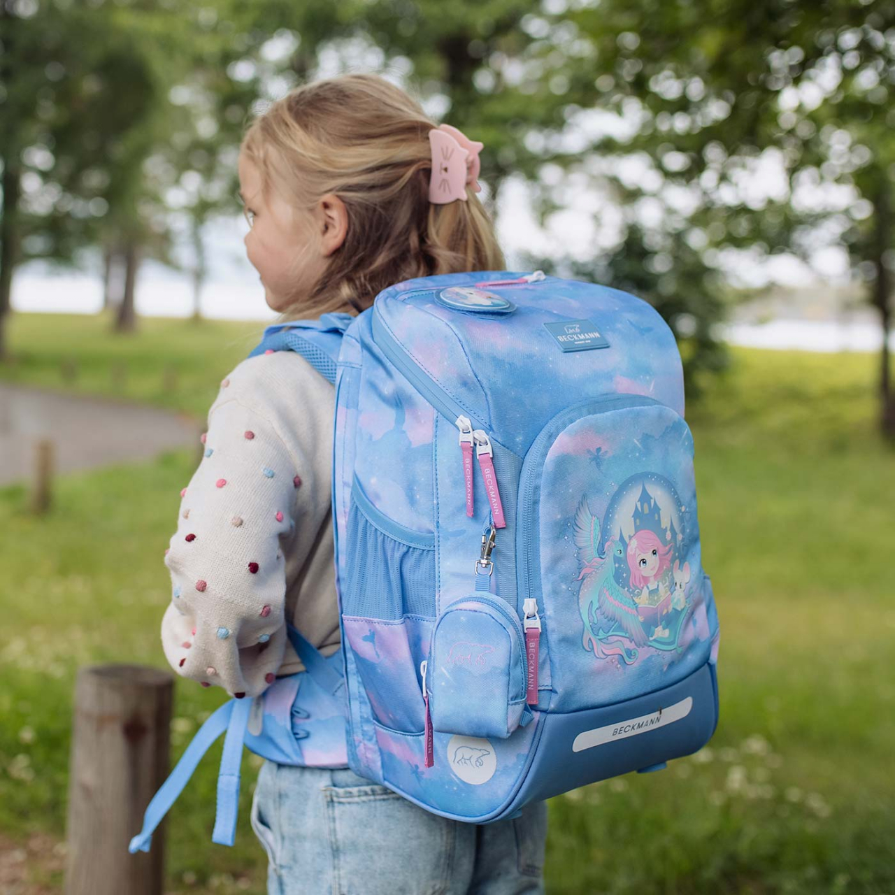 Ghiozdan, rucsac ergonomic cu perna de aer, Active Air FLX, Fairytale [22]
