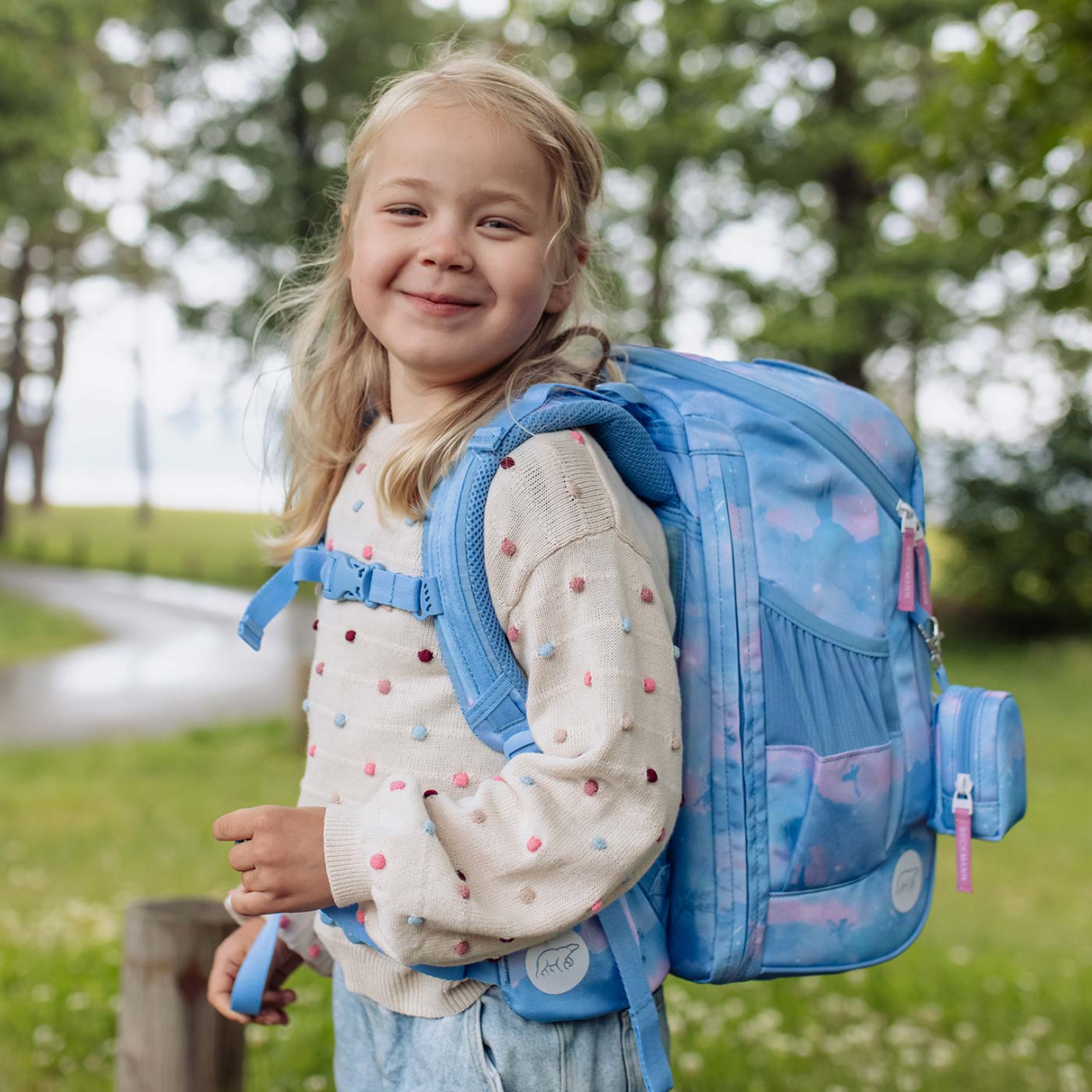 Ghiozdan, rucsac ergonomic cu perna de aer, Active Air FLX, Fairytale [24]