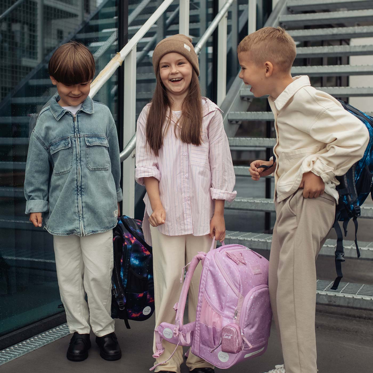 Ghiozdan, rucsac ergonomic cu perna de aer, Active Air FLX, Rosie [22]