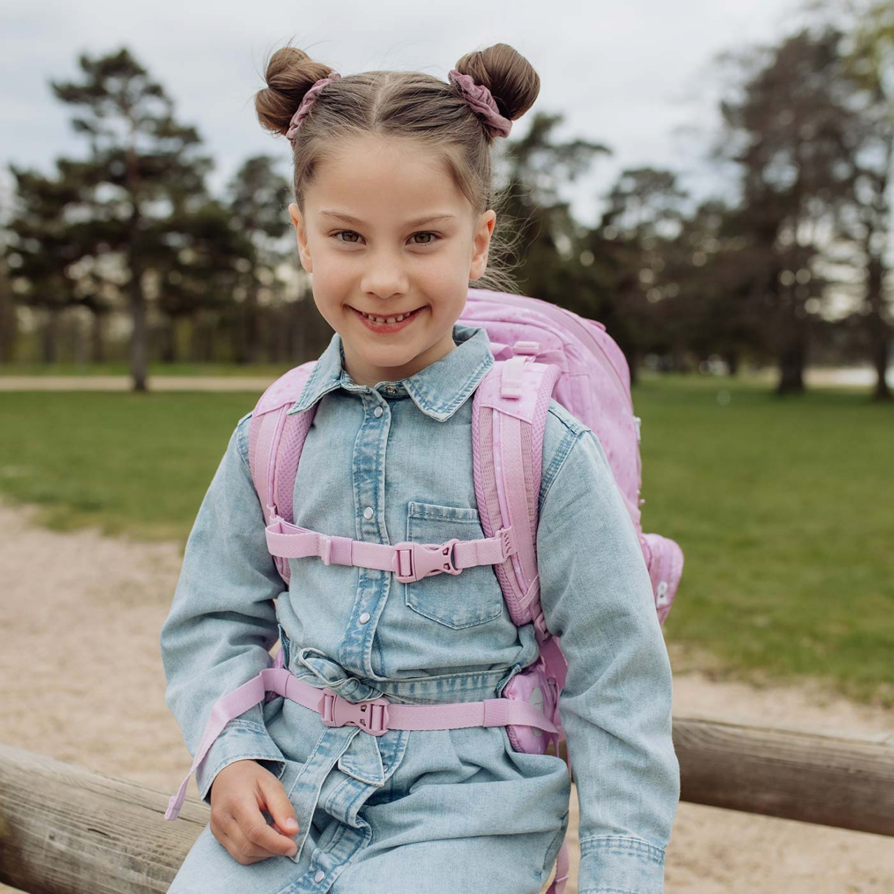 Ghiozdan, rucsac ergonomic cu perna de aer, Active Air FLX, Rosie [19]