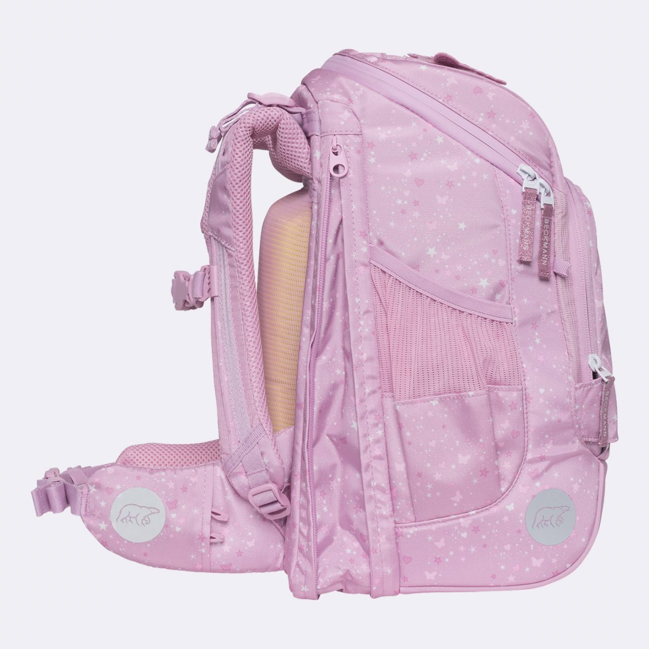 Ghiozdan, rucsac ergonomic cu perna de aer, Active Air FLX, Rosie [7]