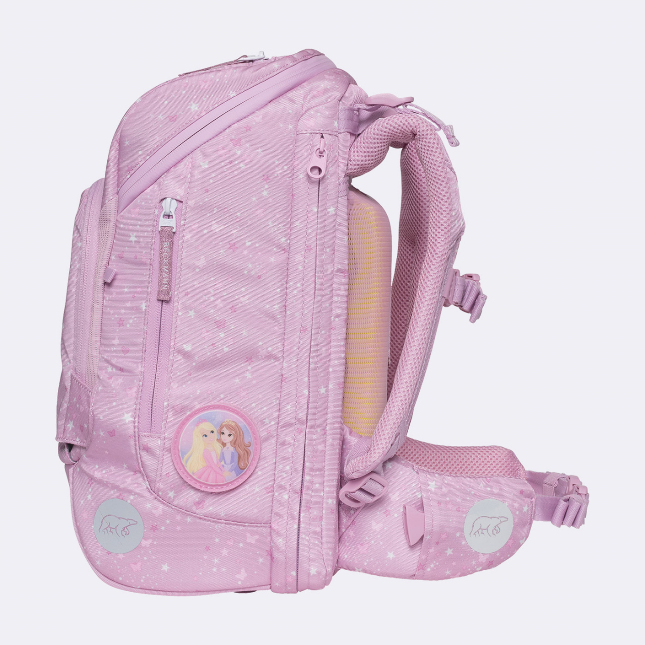 Ghiozdan, rucsac ergonomic cu perna de aer, Active Air FLX, Rosie [12]
