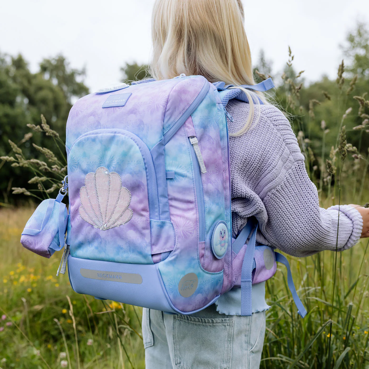 Ghiozdan, rucsac ergonomic cu perna de aer, Active Air FLX - SEASHELL [5]