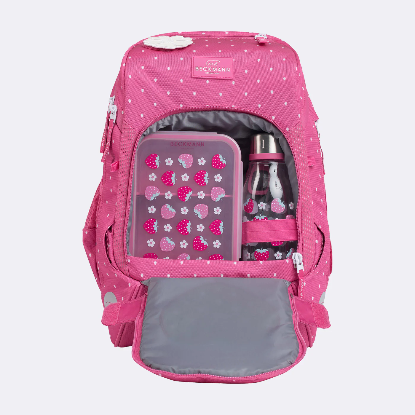 Ghiozdan, rucsac ergonomic cu perna de aer, Active Air FLX - STRAWBERRY [9]