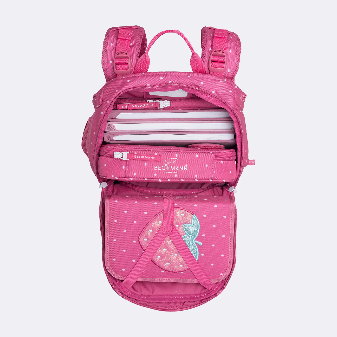 Ghiozdan, rucsac ergonomic cu perna de aer, Active Air FLX - STRAWBERRY [10]