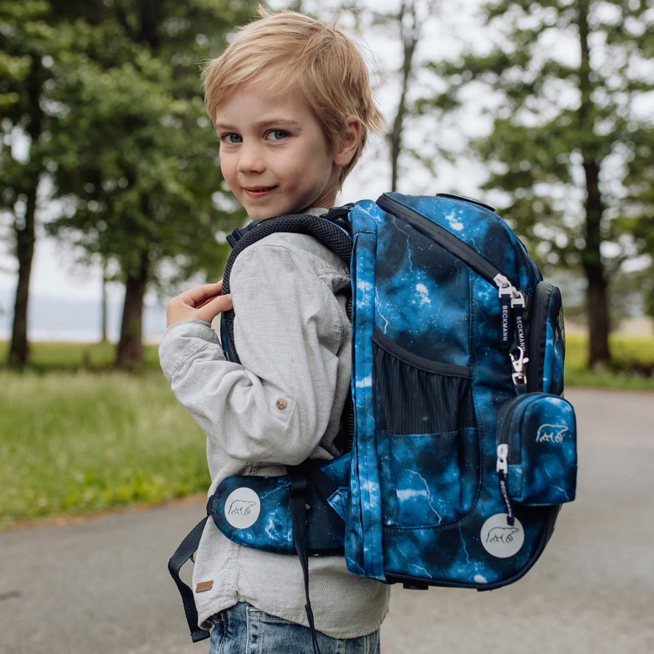 Ghiozdan, rucsac ergonomic cu perna de aer, Active Air FLX, Tech rex [2]