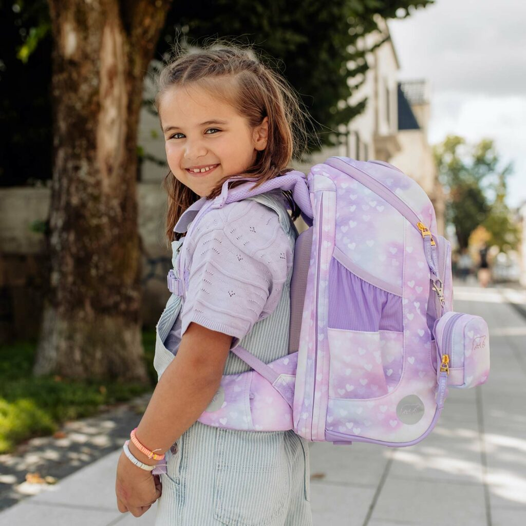 GHIOZDAN, RUCSAC ERGONOMIC CU PERNA DE AER, ACTIVE AIR FLX, UNICORN PRINCESS PURPLE [2]