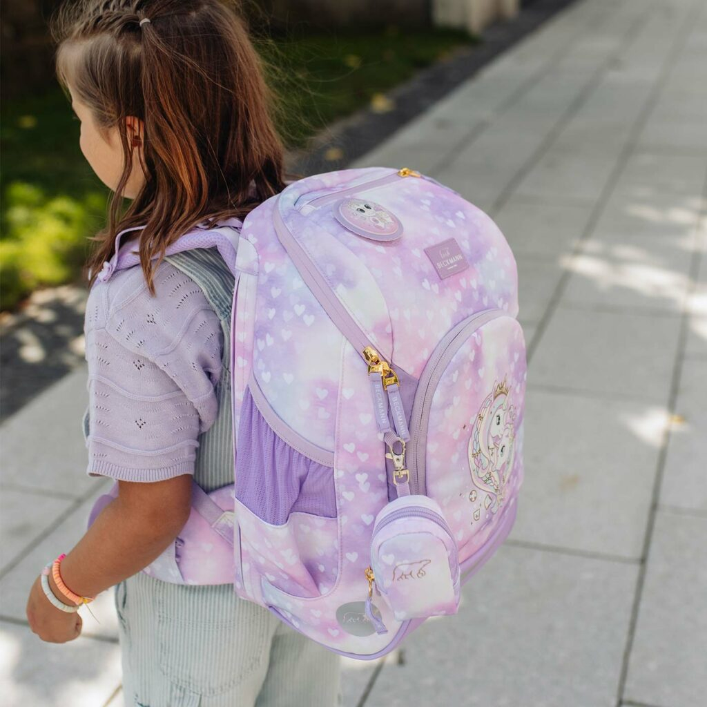 GHIOZDAN, RUCSAC ERGONOMIC CU PERNA DE AER, ACTIVE AIR FLX, UNICORN PRINCESS PURPLE [21]