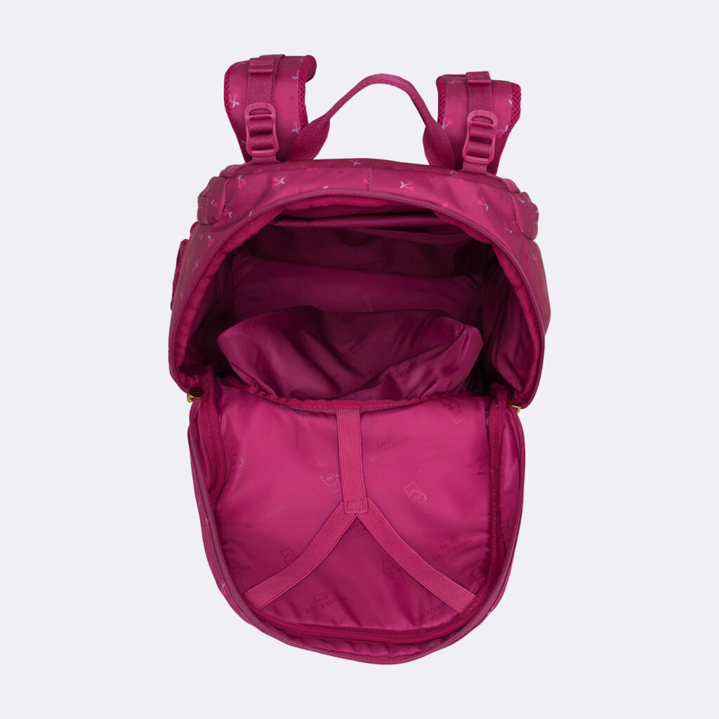 GHIOZDAN, RUCSAC ERGONOMIC CU PERNA DE AER, SET ACTIVE AIR FLX 6 PIESE, CHERRY [12]