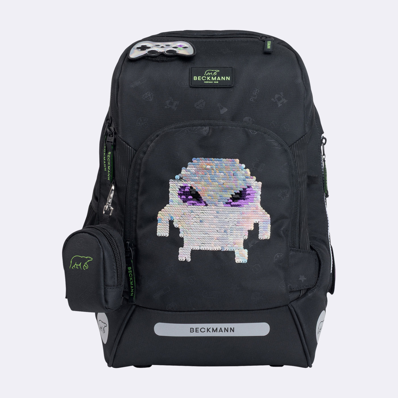 Ghiozdan, rucsac ergonomic cu perna de aer, set Active Air FLX 6 piese, PIXEL - BECKMANN [4]
