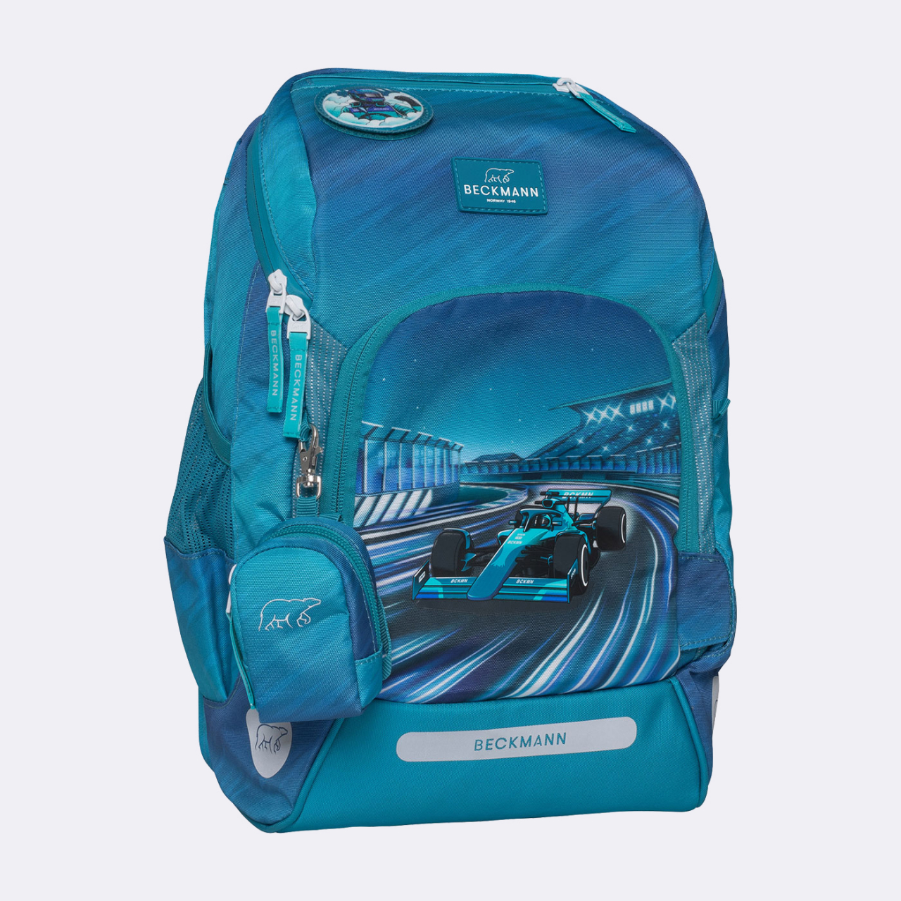 Ghiozdan, rucsac ergonomic cu perna de aer, set Active Air FLX 6 piese, Racing [5]