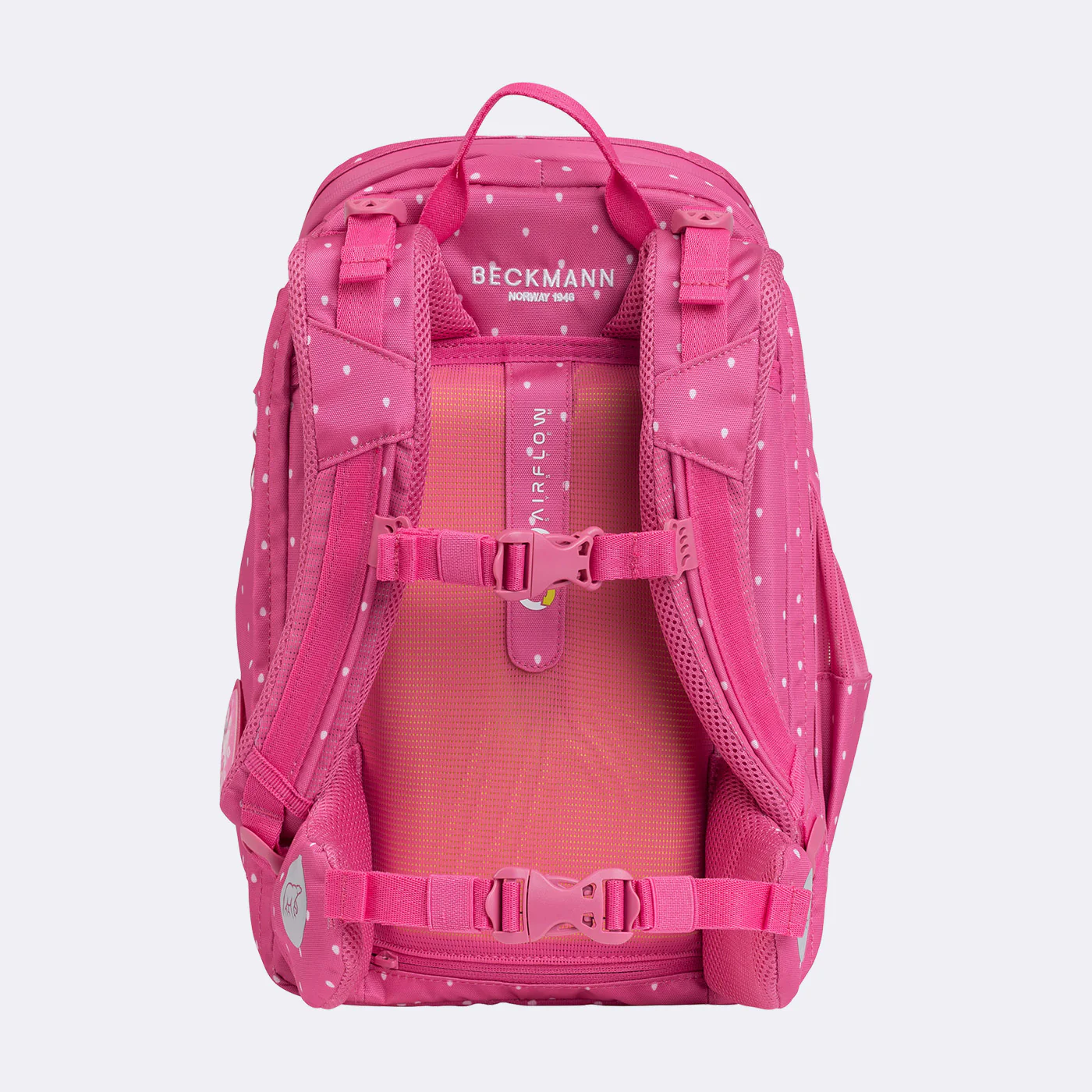 Ghiozdan, rucsac ergonomic cu perna de aer, set Active Air FLX 6 piese, STRAWBERRY - BECKMANN [6]